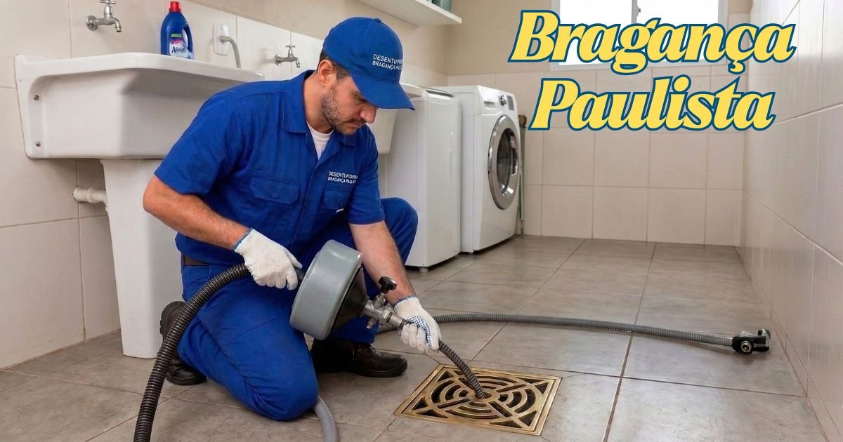 Desentupimento de ralo em Bragança Paulista