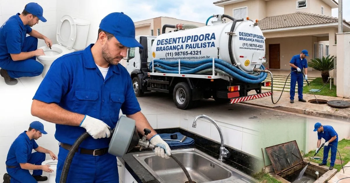 Desentupimento em Jundiaí