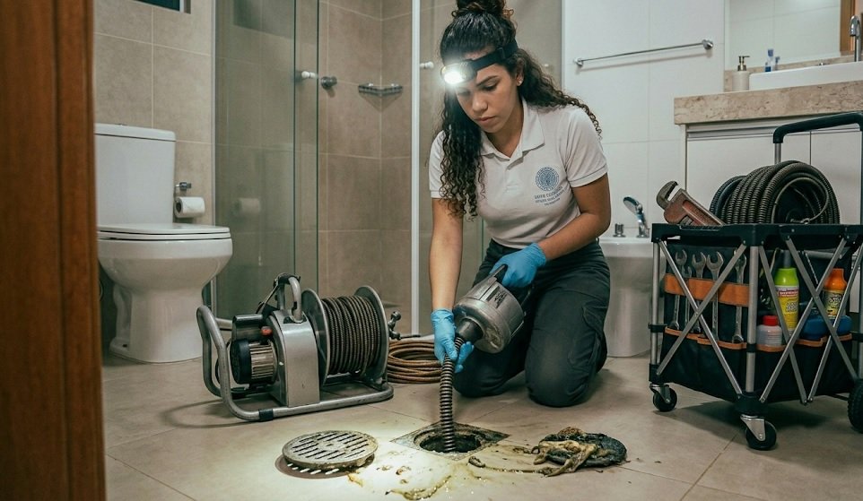 Desentupimento de vaso sanitário em Mongaguá SP